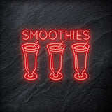 "Smoothies" LED Neon Schild - NEONEVERGLOW