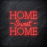 "Home Sweet Home" LED Neonschild - NEONEVERGLOW