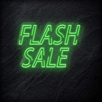 "Flash Sale" LED  Neon Schriftzug - NEONEVERGLOW