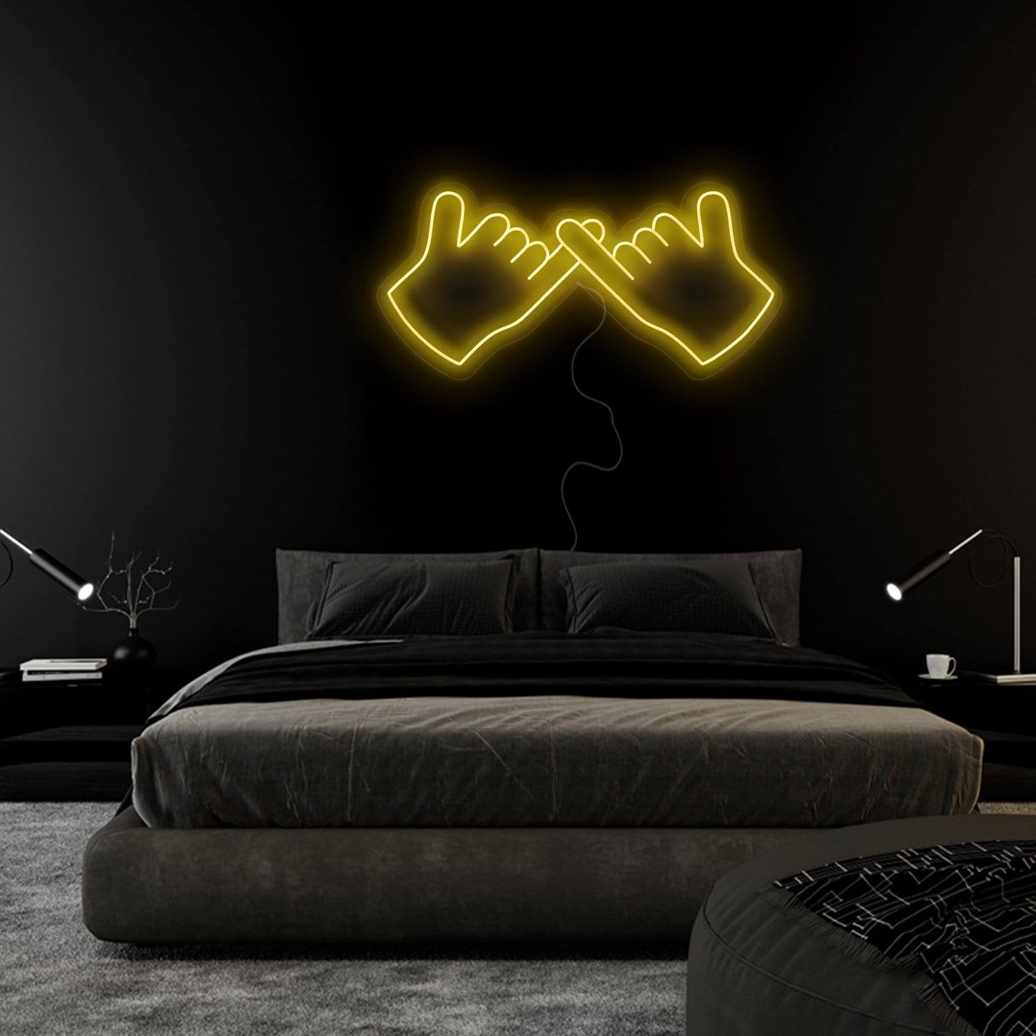 "Together" LED Neonschild Sign Schriftzug - NEONEVERGLOW