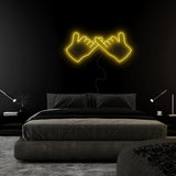"Together" LED Neonschild Sign Schriftzug - NEONEVERGLOW