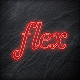 "Flex" LED Neonschild - NEONEVERGLOW