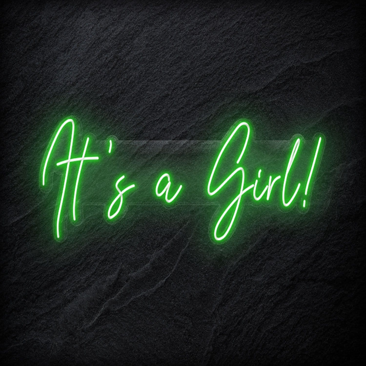 "Its a Girl" LED Neon Sign Schriftzug - NEONEVERGLOW