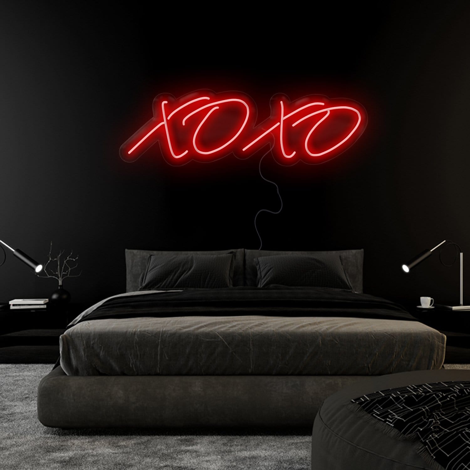 " Xo Xo" LED Neonschild Sign Schriftzug - NEONEVERGLOW