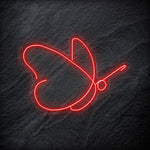 "Schmetterling" LED Neonschild - NEONEVERGLOW