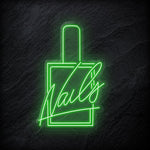 "Nails" LED Neonschild Sign - NEONEVERGLOW