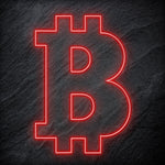 "Bitcoin" LED Neonschild - NEONEVERGLOW