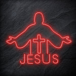 " Jesus " LED Neonschild Schriftzug Sign - NEONEVERGLOW