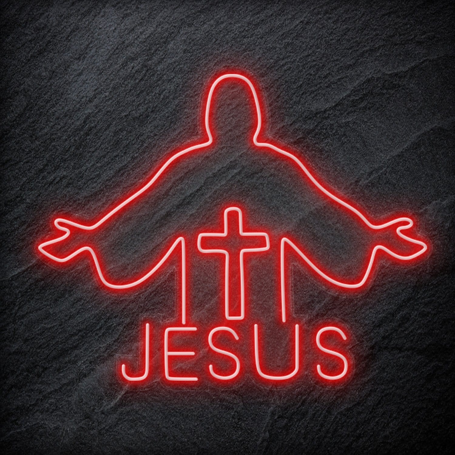 " Jesus " LED Neonschild Schriftzug Sign - NEONEVERGLOW