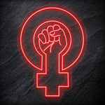 " Hoffnung Glaube" LED Neonschild - NEONEVERGLOW