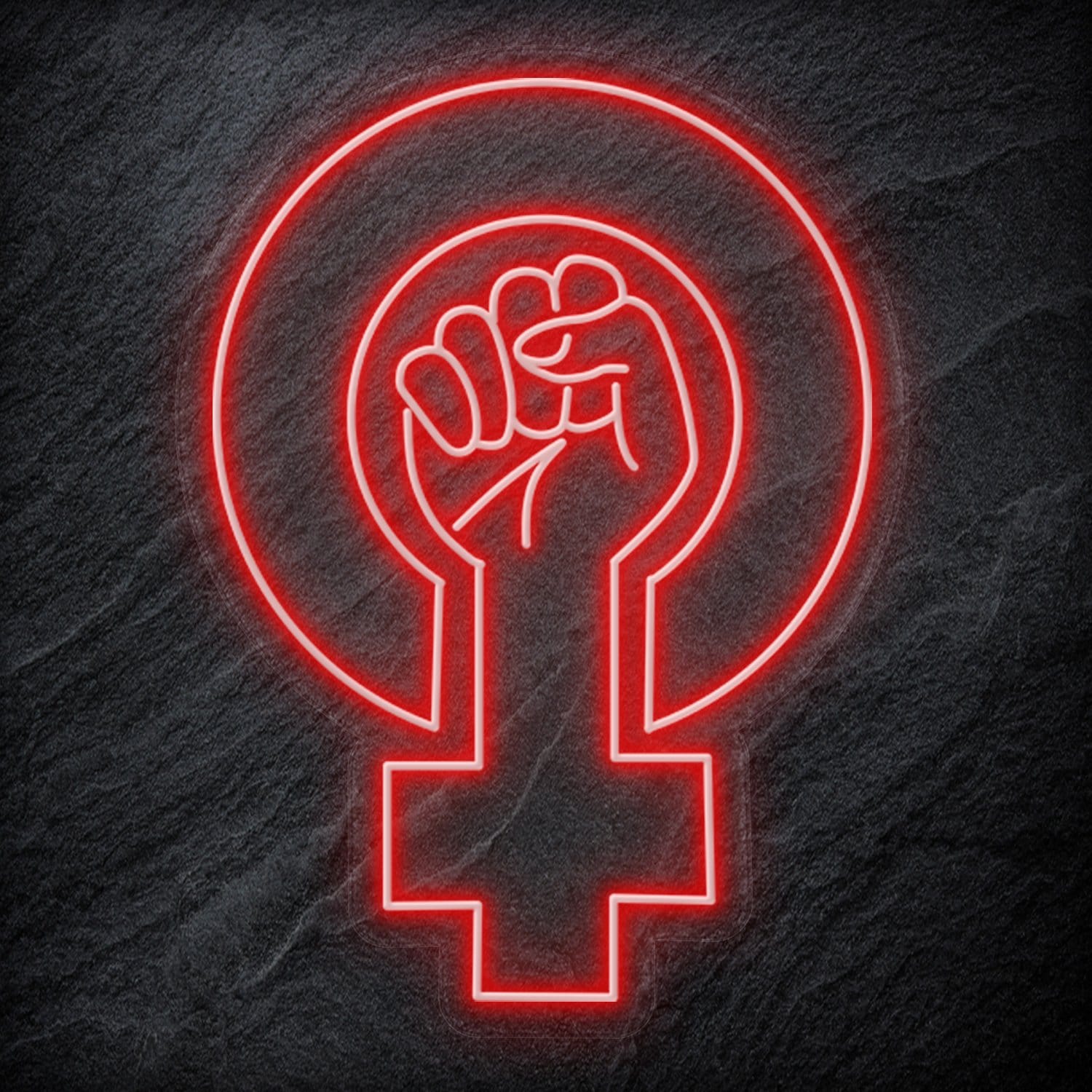 " Hoffnung Glaube" LED Neonschild - NEONEVERGLOW