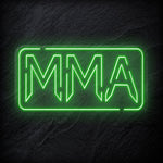 "MMA" LED Neonschild Sign - NEONEVERGLOW