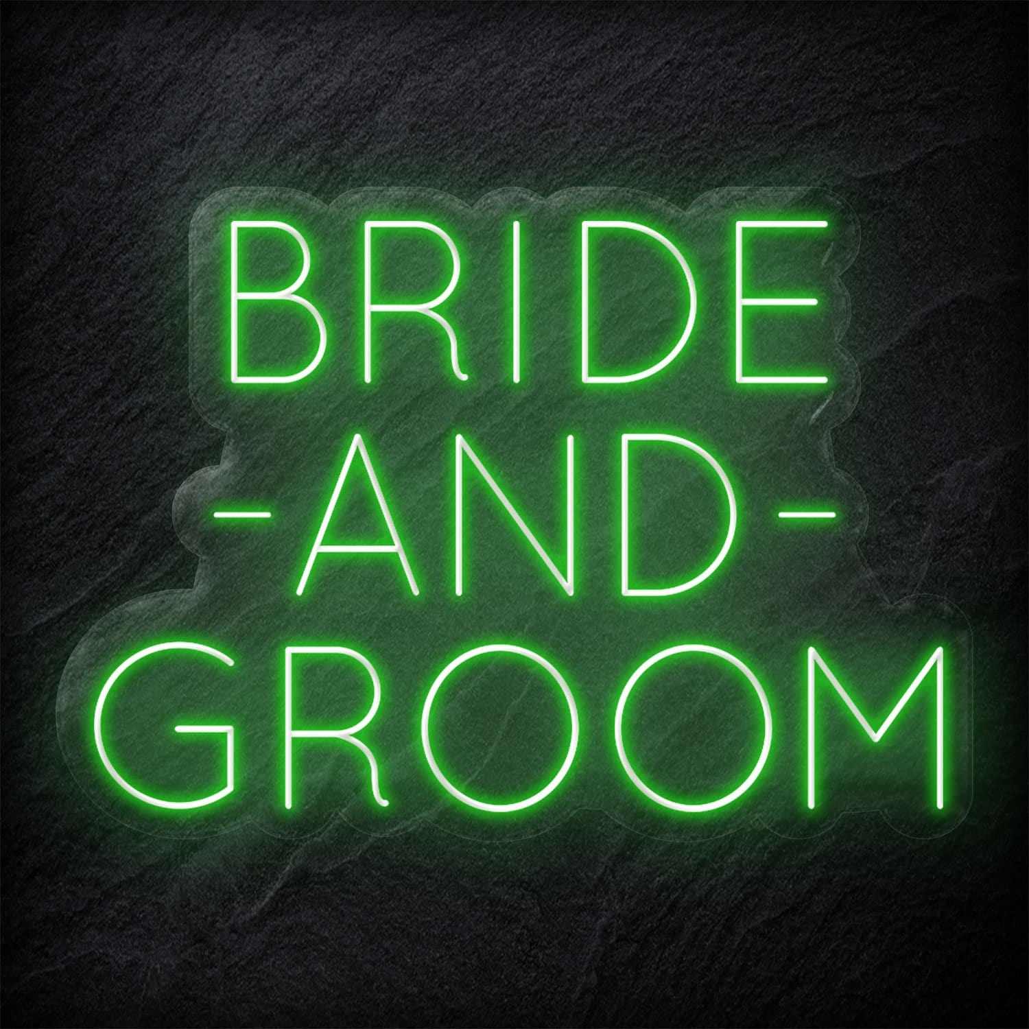 "Bride and Groom" LED Neon Schriftzug - NEONEVERGLOW