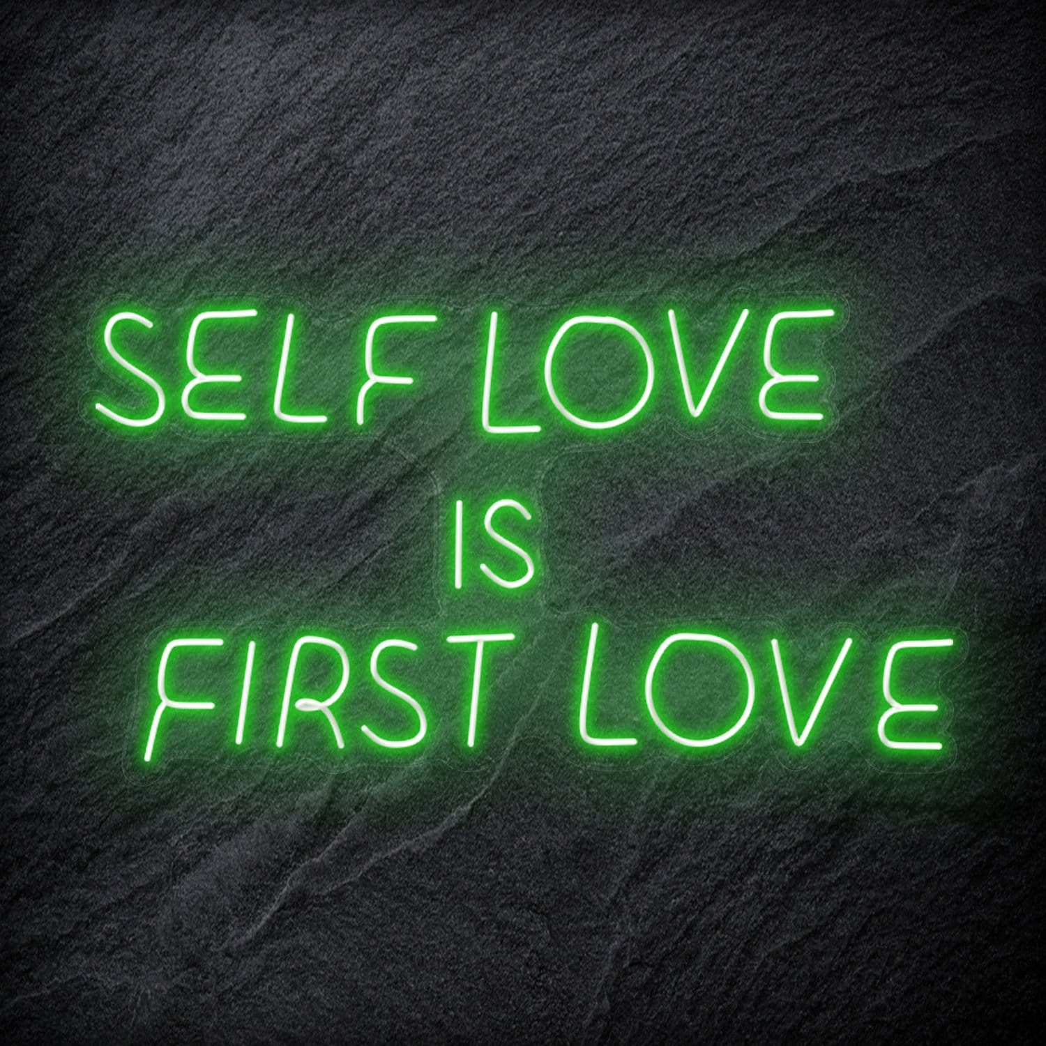 "Self Love is First Love" LED Neon Schriftzug Sign - NEONEVERGLOW