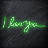 "I Love You" LED Neon Schriftzug Sign - NEONEVERGLOW