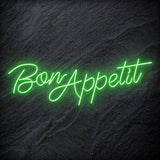 "Bon Appetit" LED Neon Schriftzug - NEONEVERGLOW