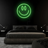 "Smile Lächeln" LED Neonschild Sign Schriftzug - NEONEVERGLOW