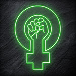 " Hoffnung Glaube" LED Neonschild - NEONEVERGLOW