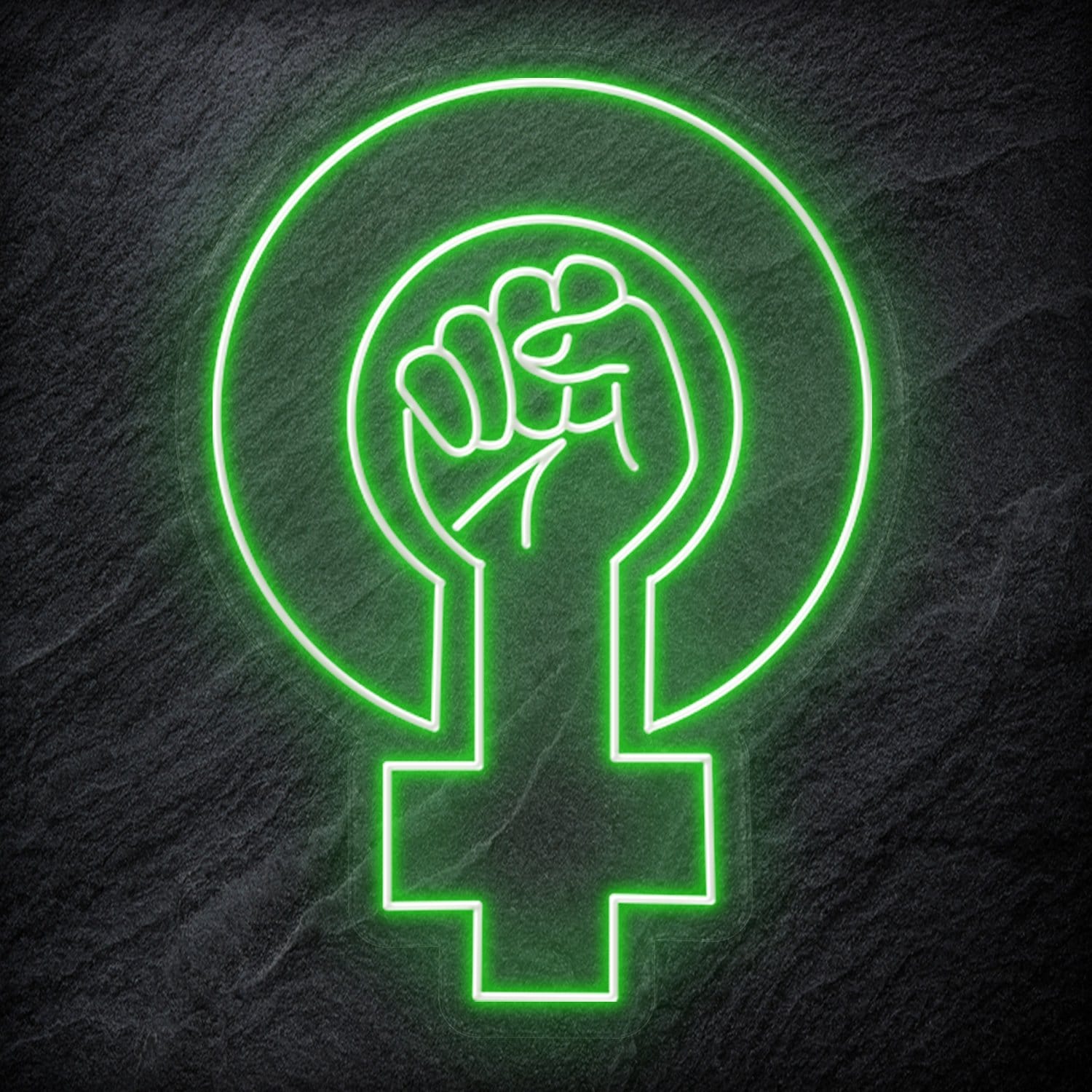 " Hoffnung Glaube" LED Neonschild - NEONEVERGLOW