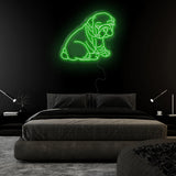 "Bulldogg" LED Neonschild Sign - NEONEVERGLOW
