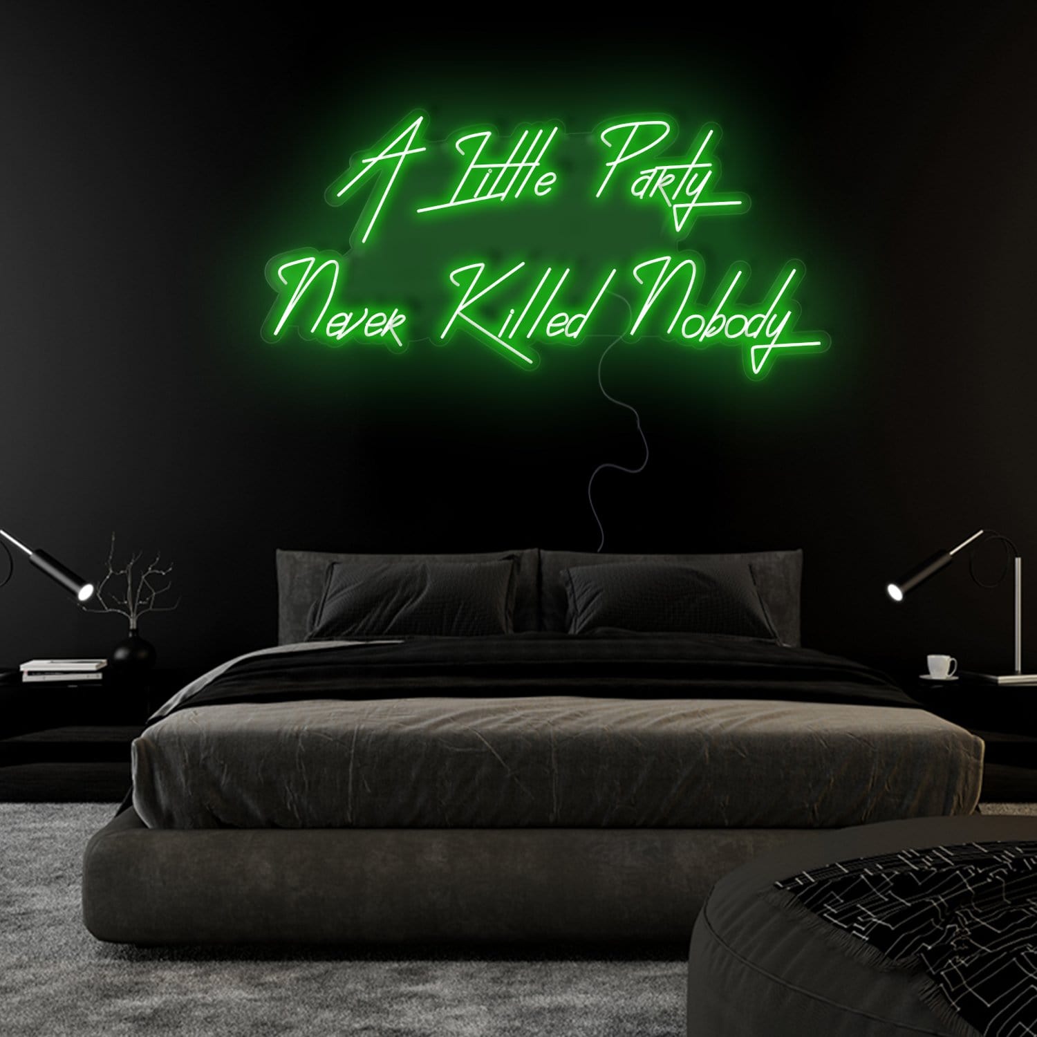 "A Little Party" LED Neon Sign Schriftzug - NEONEVERGLOW