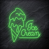 " Ice Cream Eis" LED Neonschild - NEONEVERGLOW