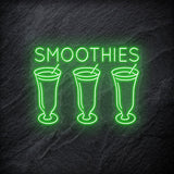 "Smoothies" LED Neon Schild - NEONEVERGLOW