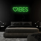 "Herz Vibes" LED Neonschild Sign - NEONEVERGLOW