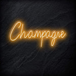 "Champagne" LED Neon Schriftzug - NEONEVERGLOW
