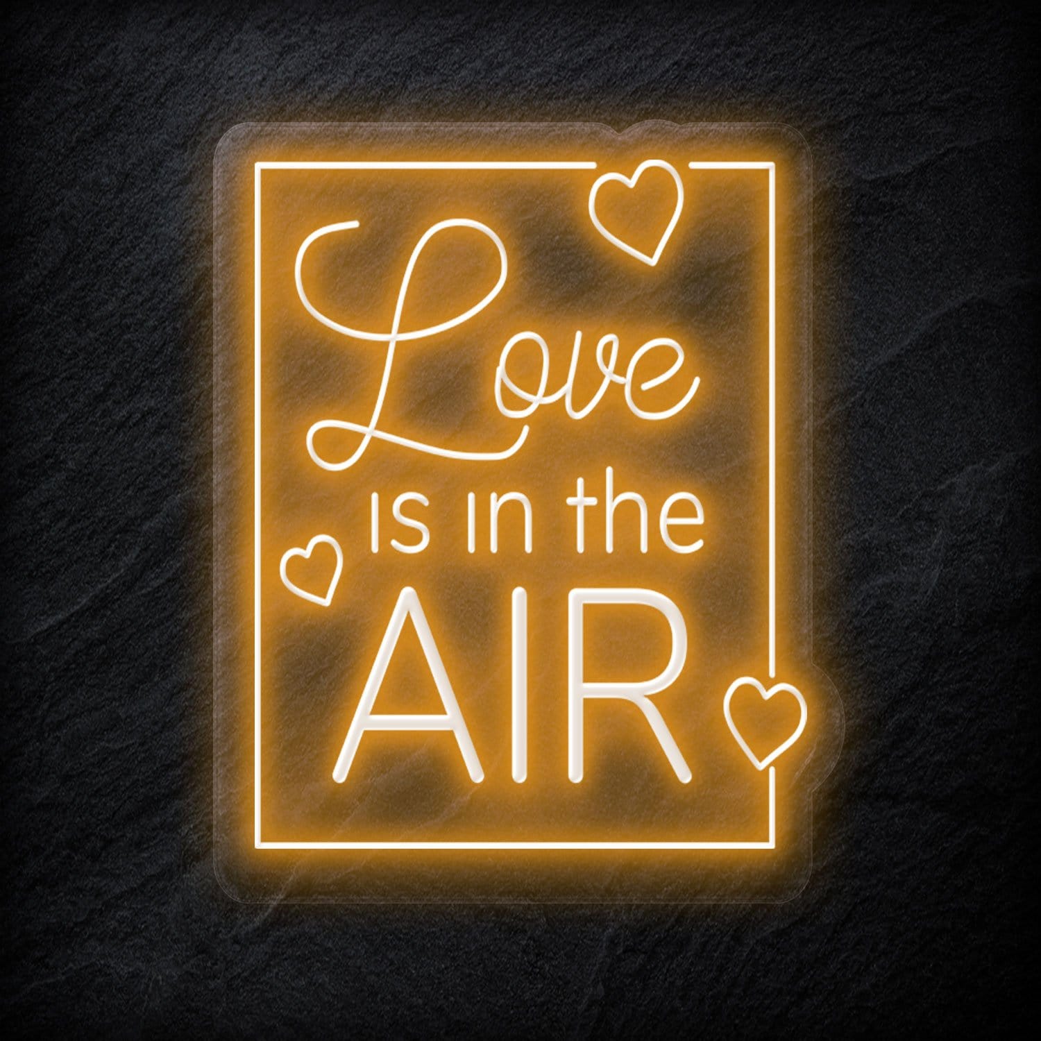 "Love Is in The Air" LED Neonschild - NEONEVERGLOW