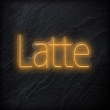"Latte Coffee" LED  Neon Schriftzug - NEONEVERGLOW