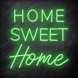 "Home Sweet Home" LED Neonschild Sign Schriftzug - NEONEVERGLOW