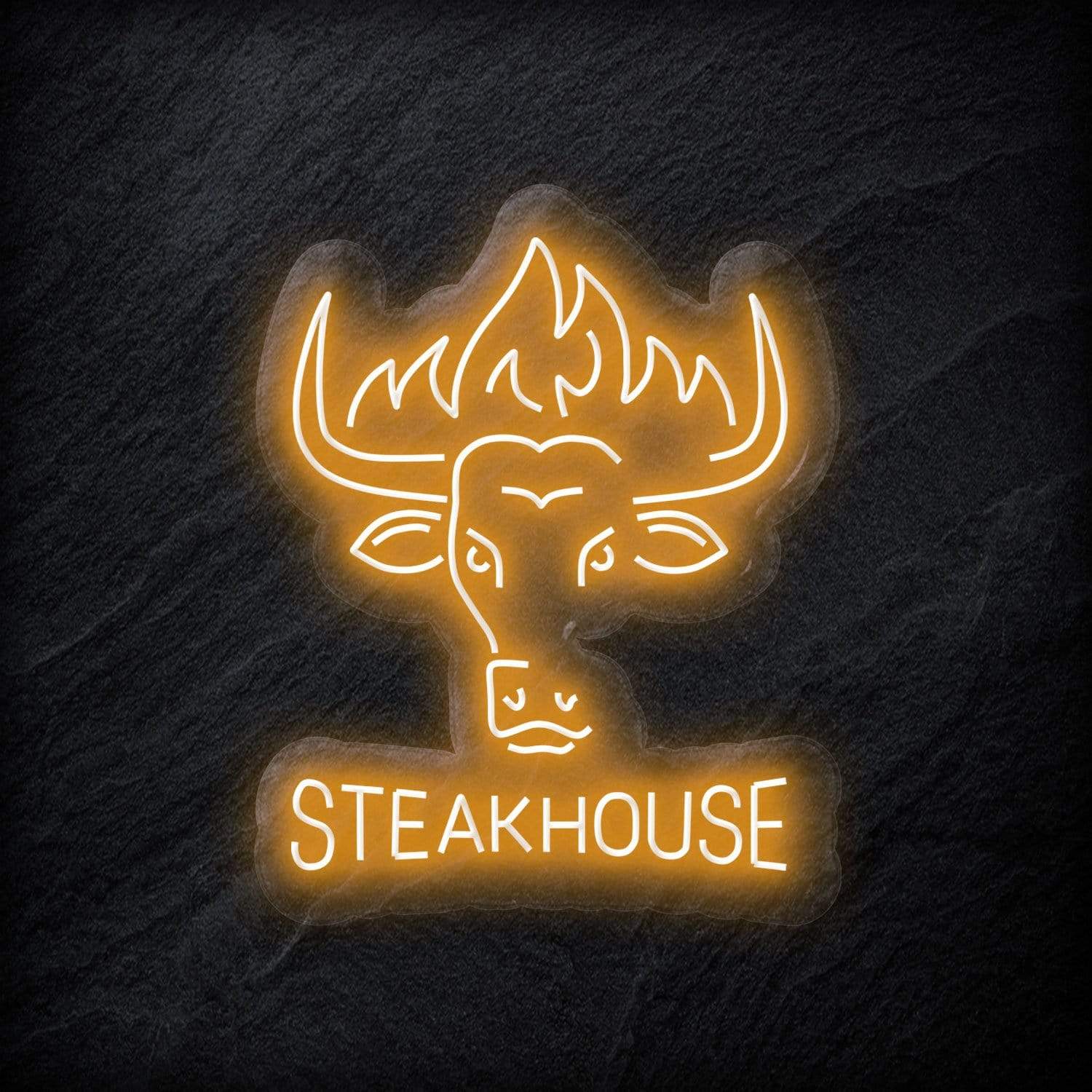 "Steakhouse Restaurant" LED Neon Schild - NEONEVERGLOW