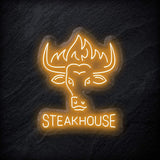 "Steakhouse Restaurant" LED Neon Schild - NEONEVERGLOW