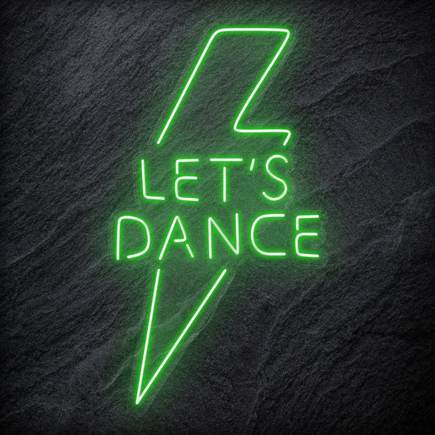 " Let´s Dance " LED Neon Schriftzug - NEONEVERGLOW