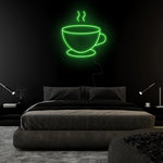 "Kaffee Coffee" LED Neonschild Sign Schriftzug - NEONEVERGLOW