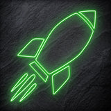 "Rocket" LED Neonschild - NEONEVERGLOW