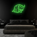 "Bull" LED Neonschild Sign - NEONEVERGLOW