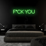 "F*ck You" LED Neonschild Sign Schriftzug - NEONEVERGLOW