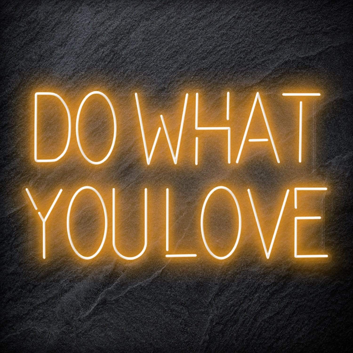 "Do What You Love" LED Neon Schriftzug - NEONEVERGLOW