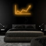 "Aktien" LED Neonschild Sign - NEONEVERGLOW