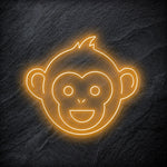 "Affe Monkey" LED Neonschild - NEONEVERGLOW
