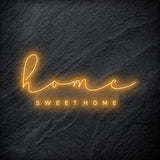 ´Home Sweet Home´ LED Neonschild - NEONEVERGLOW