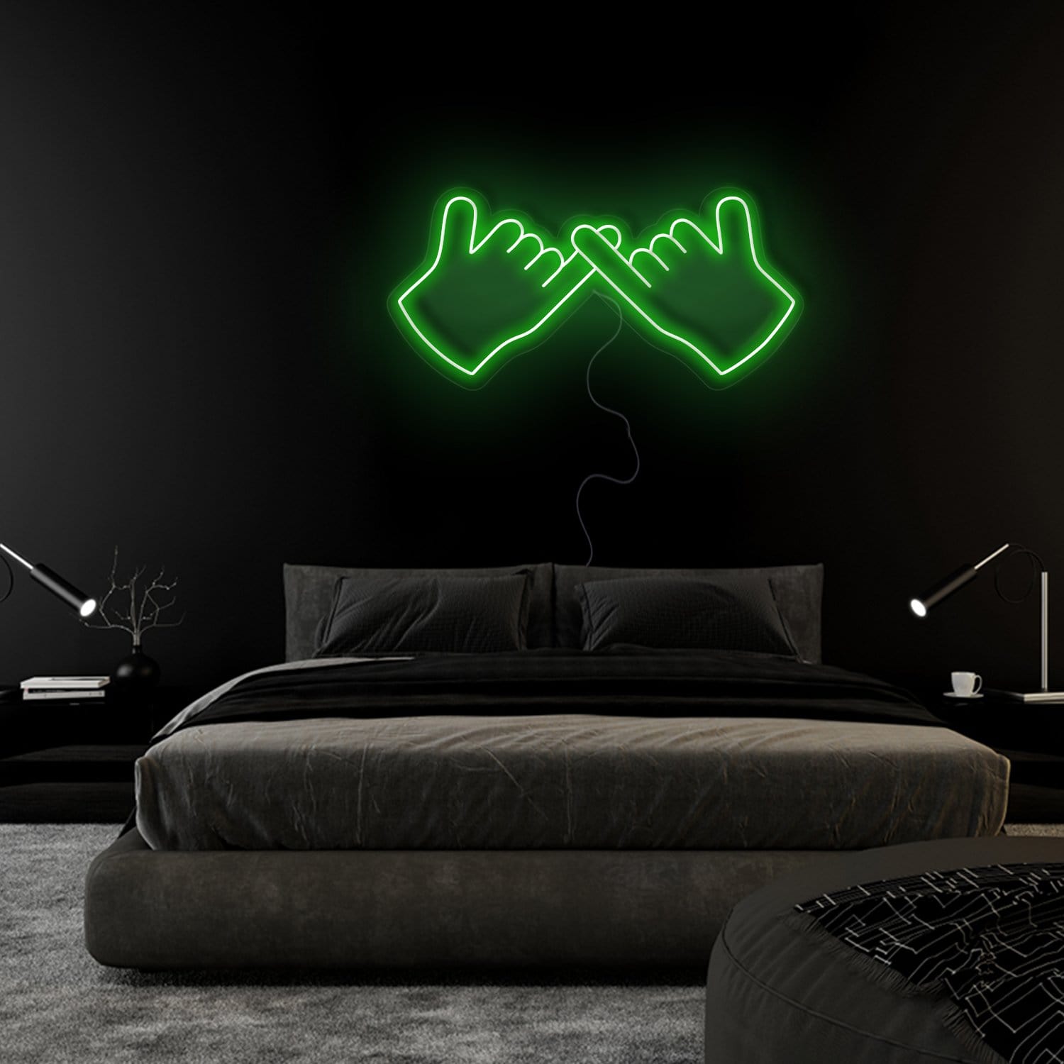 "Together" LED Neonschild Sign Schriftzug - NEONEVERGLOW