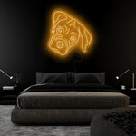 "Bulldogge" LED Neonschild Sign - NEONEVERGLOW