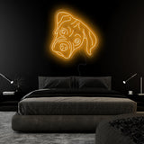 "Bulldogge" LED Neonschild Sign - NEONEVERGLOW