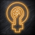 " Hoffnung Glaube" LED Neonschild - NEONEVERGLOW