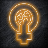 " Hoffnung Glaube" LED Neonschild - NEONEVERGLOW