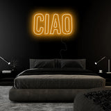"Ciao" LED Neon Sign Schriftzug - NEONEVERGLOW