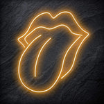 "Lips" LED Neonschild Schriftzug Sign - NEONEVERGLOW